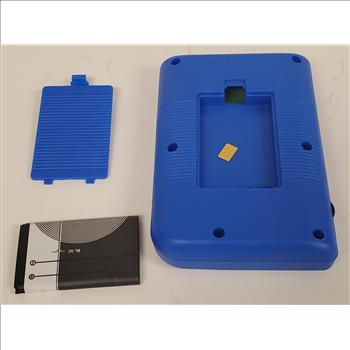 Hand Held 400 in 1 Game Console Blue Untested No Charger