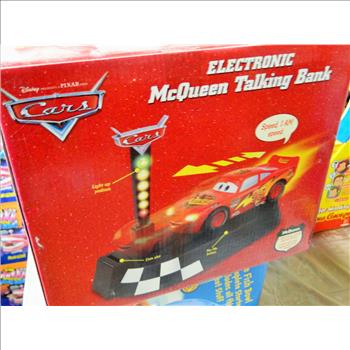 Toys From the Past > Disney Electronic McQueen Talking Bank