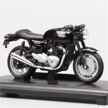 Welly 1:18 Triumph Thruxton 1200 Cafe Racer Bike Motorcycle Diecast Model Toy