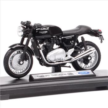 Welly 1:18 Triumph Thruxton 1200 Cafe Racer Bike Motorcycle Diecast Model Toy