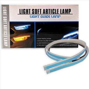 Light Soft Article Lamp Double Color Lihgt Guide Lamp