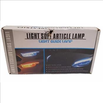 Light Soft Article Lamp Double Color Lihgt Guide Lamp