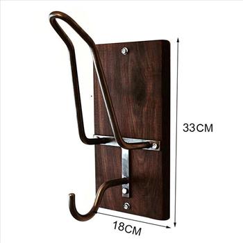 Motorcycle Motorbike Wall Mount Helmet Holder Hanger Rack Jacket Hook Display