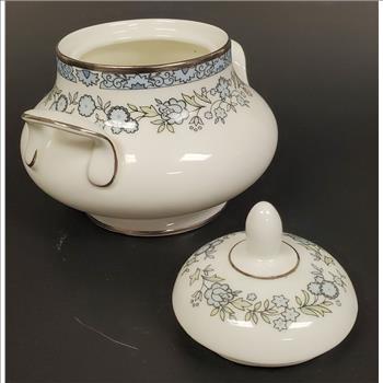 Vintage Royal Doulton Stamford H5040 Fine Bone China Double Handle Sugar Bowl