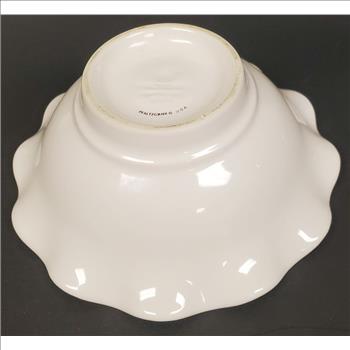 Vintage Pfaltzgraff USA Ruffled Edges Ceramic Candy Dish