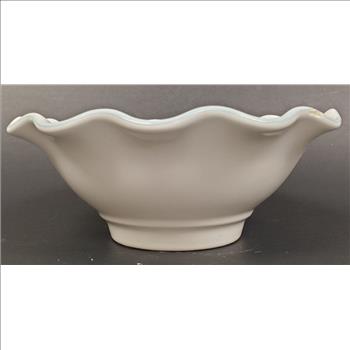 Vintage Pfaltzgraff USA Ruffled Edges Ceramic Candy Dish