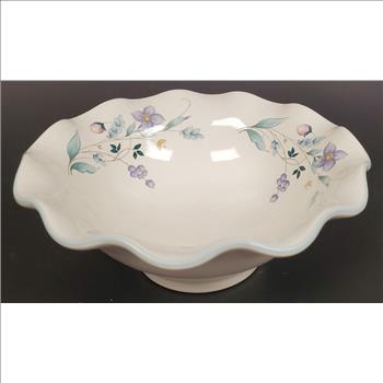 Vintage Pfaltzgraff USA Ruffled Edges Ceramic Candy Dish