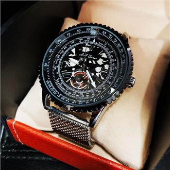 Men's LA BANUS Skeleton Dial Watch