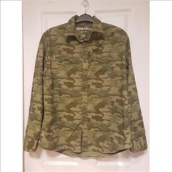 Men's MOSSIMO Supply Co. Camo Long Sleeve Shirt Sz Large Pre-owned