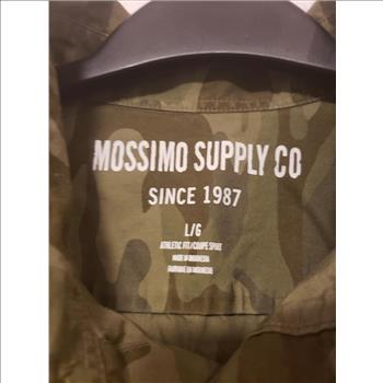 Men's MOSSIMO Supply Co. Camo Long Sleeve Shirt Sz Large Pre-owned