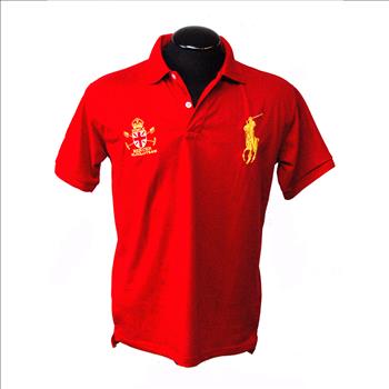 Men's Red Polo Shirt