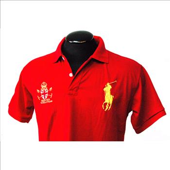 Men's Red Polo Shirt