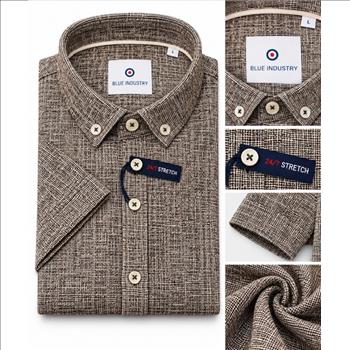 Men's Shirt Sz Large By Blue Industry