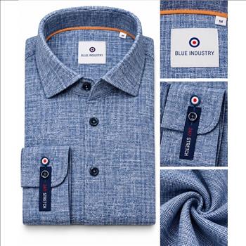 Men's Shirt Sz Large By Blue Industry
