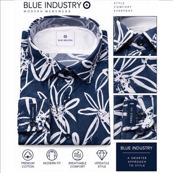 Men's Shirt Sz XS By Blue Industry