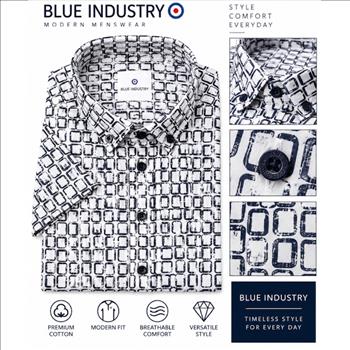 Men's Shirt Sz Large By Blue Industry