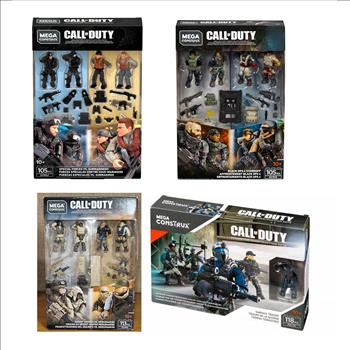 4 - MEGA CONSTRUX - Call of Duty - Action Sets