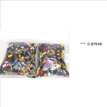 Mega Bloks Building Blocks (Lego scale) 10 lbs Assorted