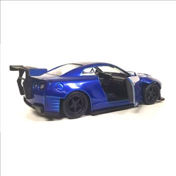 Jada Toys 2009 Nissan GTR R35 Die Cast Car 1:32 Blue Fast & Furious