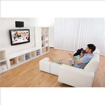 35 Mile Flat Indoor Amplified HD TV Antenna