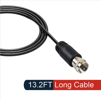 35 Mile Flat Indoor Amplified HD TV Antenna