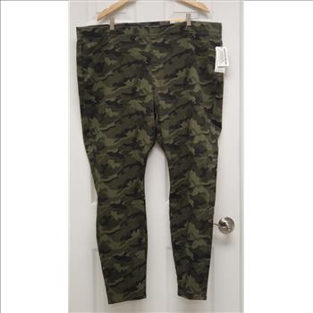NWT George Plus Women's Camo Print Tummy Control Pull-On Jeggings Sz 3X, Bangladesh