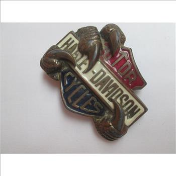 Raptor Claw Harley Davidson Belt Buckle