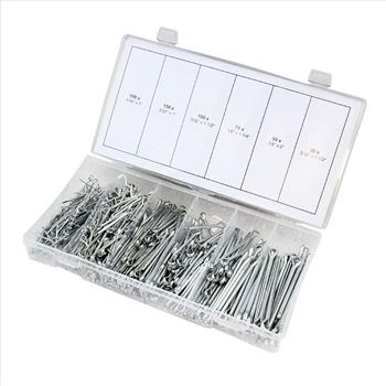 555PC Cotter Pin Clip Key Fitting Assortment Tool Kit Case Container fasteners
