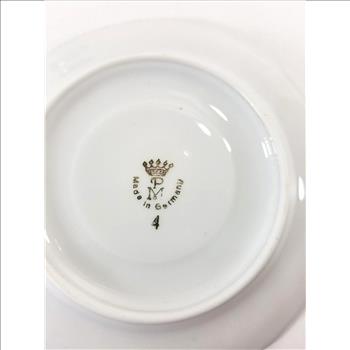 Antique Demitasse German Fine Bone China Cup And Saucer