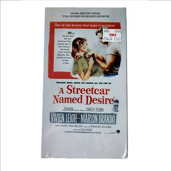 A Streetcar Named Desire Vhs Original Directors Version Factory Sealed