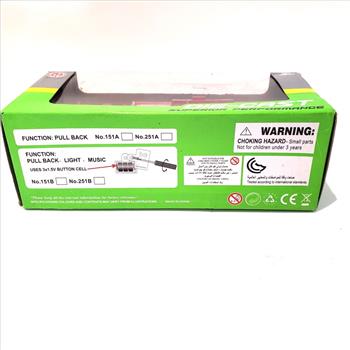 Die Cast Pull Back Battery Operated Fire Rescue Pull Back Truck 1:50 Scale