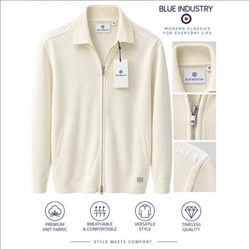 Men's Sweater Sz Medium By Blue Industry