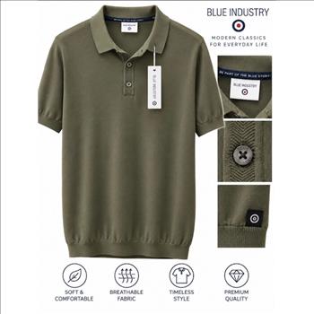 Men's Shirt Sz 4XL By Blue Industry