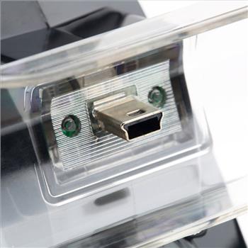 Dual Wireless Controller USB Charger Charging Dock Station Blue LED For Sony PS3