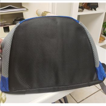 Petyfy Colorblock Breathable Mesh Pet Backpack Carrier for Dog Sz S
