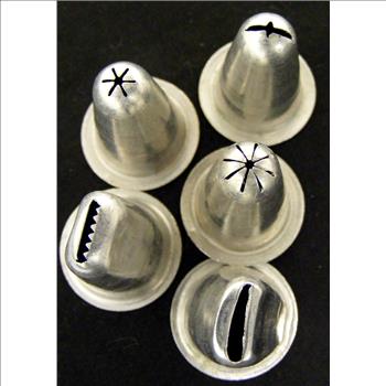 8 Copper Cookie Cutters & Icing Dispenser