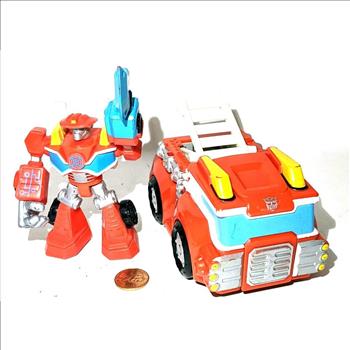 Playskool Heroes Transformers Rescue Bot HEATWAVE FIRE-BOT TRUCK