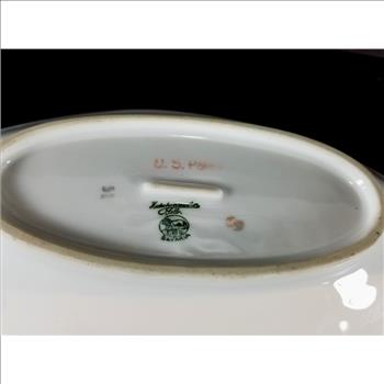VTG Bavaria Germany Hand Painted Porcelain Dish