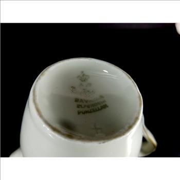 VTG Bavaria Elfengein German Fine Bone China Sugar Bowl & Creamer