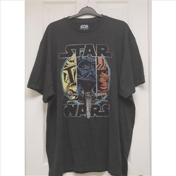 Men's Star Wars Short Sleeve T-Short Black Size 3XL