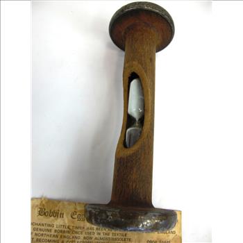 Antique Turn of the Century Bobbin Egg Timer