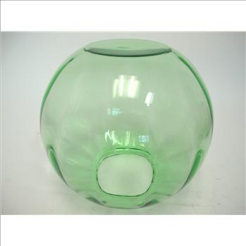 Vintage Green Depression Glass Bowl