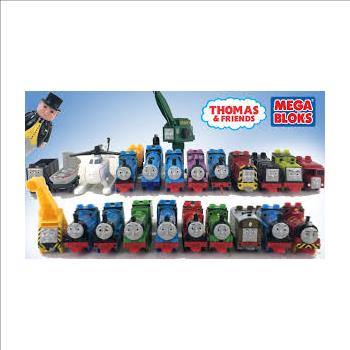 4 - THOMAS AND FRIENDS - MEGA BLOKS FIGURES