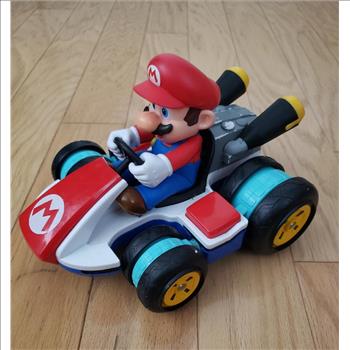 Super Mario Kart 8 World of Nintendo Anti-Gravity RC Racer No Remote No Charger, Pre-owned