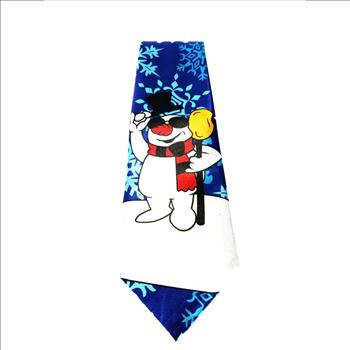 Frosty The Snowman Mens Tie