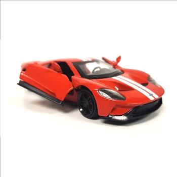 MSZ 2017 Ford GT Red 1:42 Pull Back Under License Diecast Car