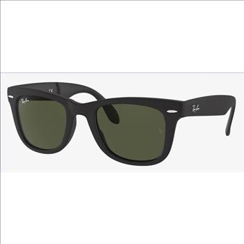 Ray Ban Wayfarer Classic Sunglasses - Black Frame - Black Glass