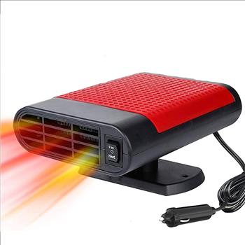 12V Portable Auto Heater Fan Red MJ509D