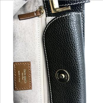 Kate Spade Brown Pebbled Leather Shoulder Bag