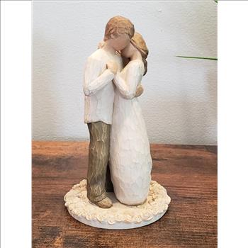 Willow Tree Susan Lordi  Promise-Hold Dear The Promise of Love Dancing Couple Statue 2007
